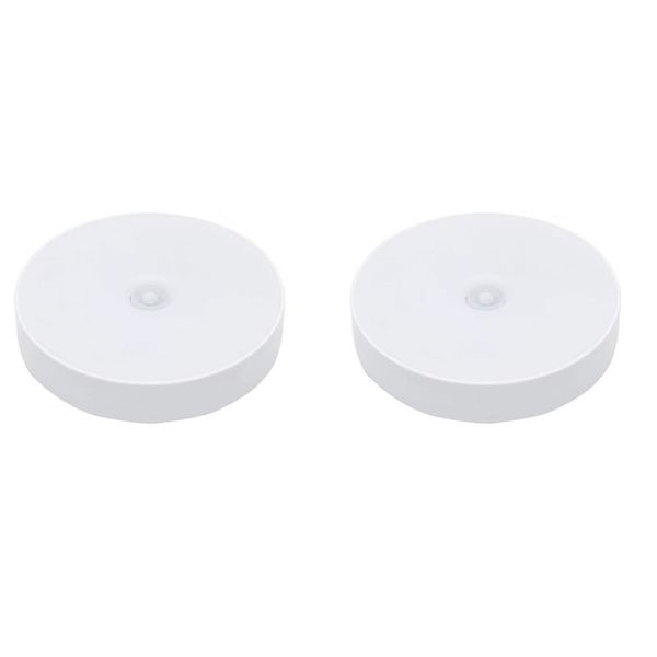 2Pcs LED Magnetic Rechargeable Night Light WH-W001