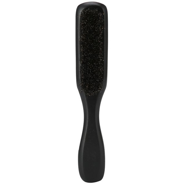 Beard Grooming Brush Bristle Hair Combs with Wooden Handle for Men Black