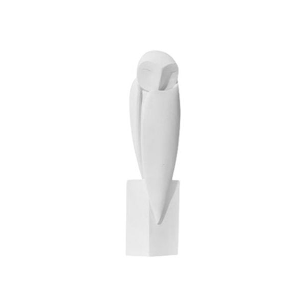 Minimalist Owll Statue Sculpture Animal Decorative Figurines B
