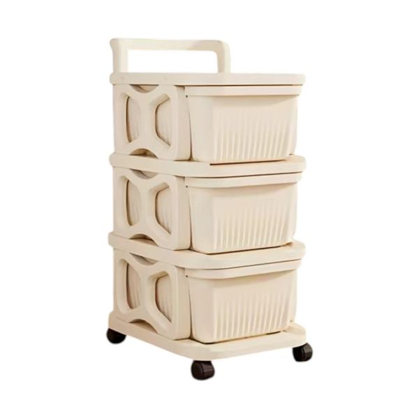 Tier Storage Trolley - Cream image