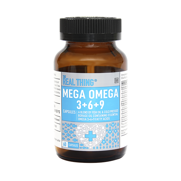 The Real Thing Mega Omega 3+6+9 Capsules - 60