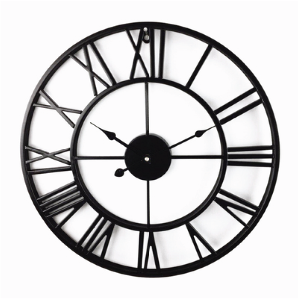 Luxury Nordic Creative Iron Wall Silence Clock 80 x 80