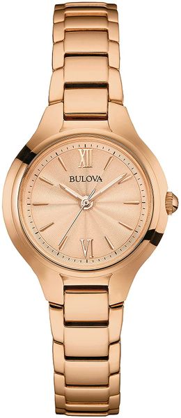 Bulova Classic Quartz Ladies Watch, Stainless Steel - 97L151