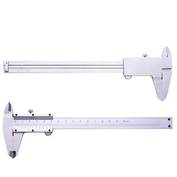 Stainless Steel - Vernier Caliper - 150 X 02 mm - 6 Pack