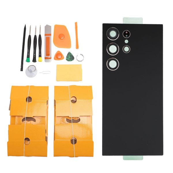 S24 Ultra Back Glass Black w/Tools