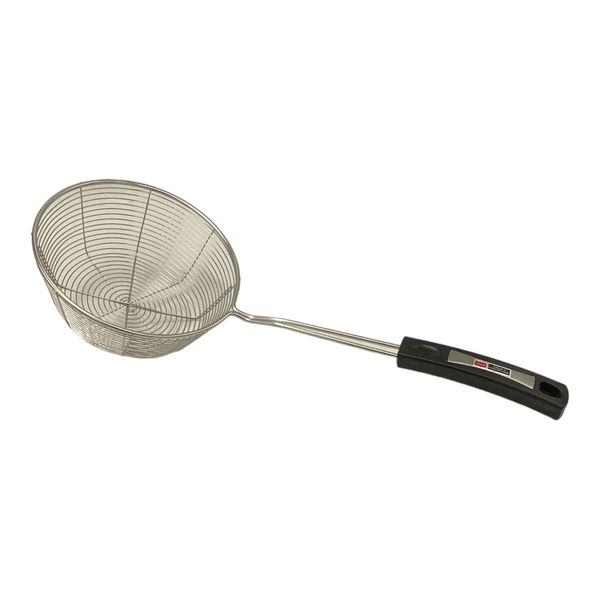 Strainer 17x6x44cm Spider Strainer With Black Handle