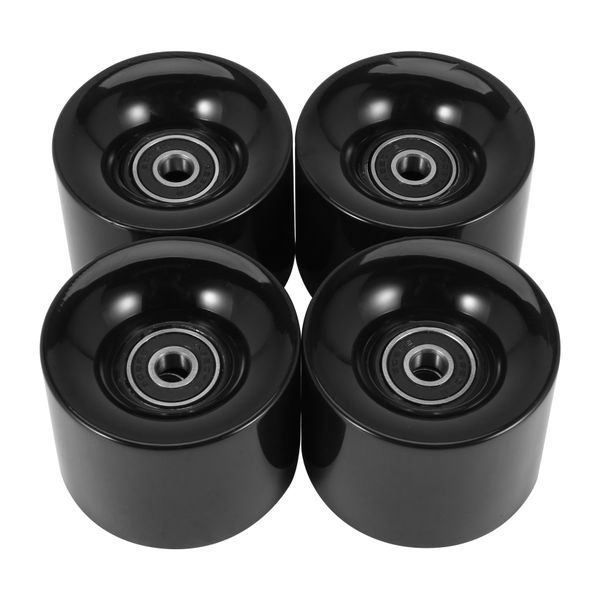 Skateboard Wheels + ABEC-9 Bearing Steel and Spacers Cruiser Wheels