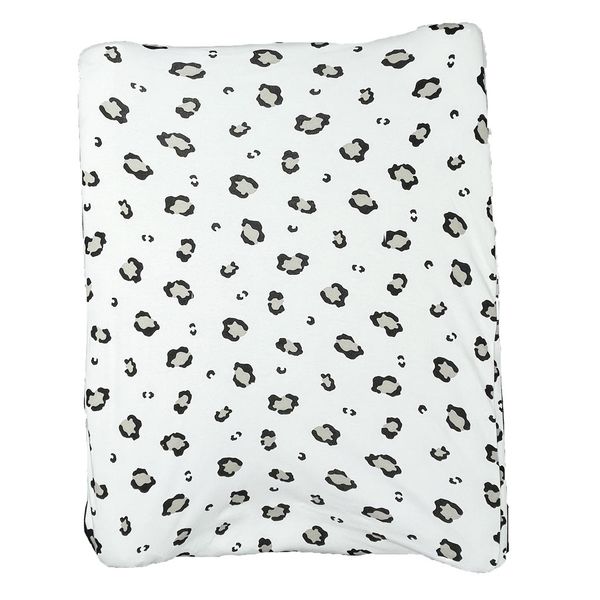 2 in 1 Moses Basket Fitted Sheet / Changing Mat Cover - Leopard Print