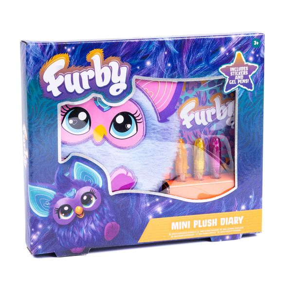 Furby Mini Fluffy Diary Set