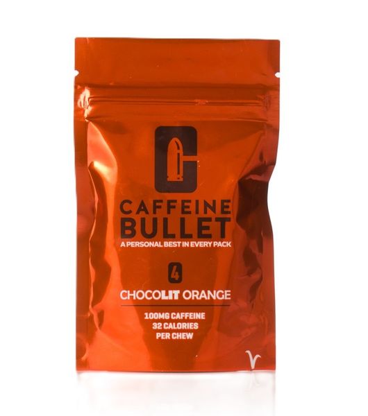 Caffeine Bullet - ChocoLIT Orange 4 Chews