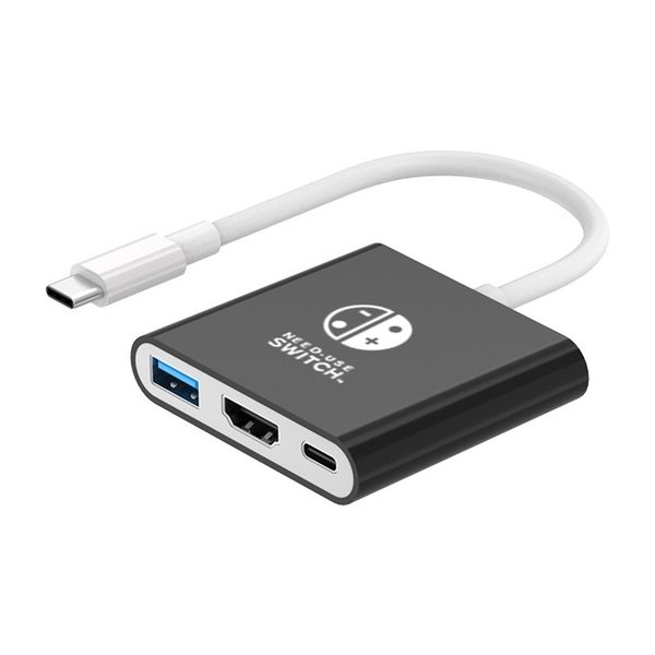 3-in-1 Portable TV Dock Compatible with Nintendo Switch 1/2