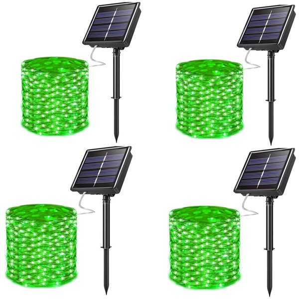 4x Fairy Lights Solar Outdoor String Light Christmas Light