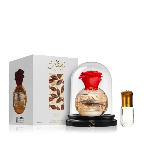 Lahdath Eau de Parfum - 80ml + Perfume Oil Gift