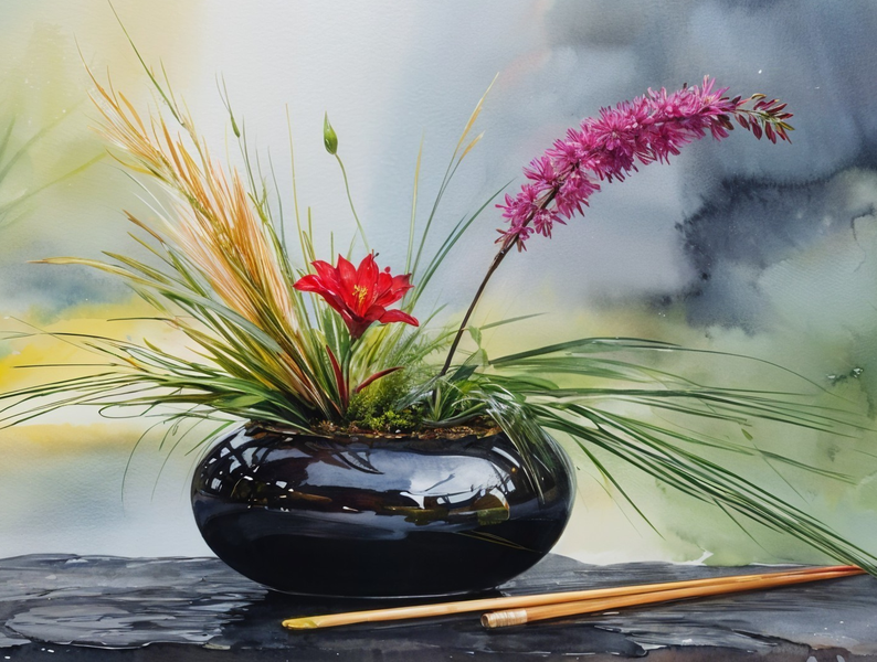 Modern Canvas Wall Art Home Decor - Serene Flowers