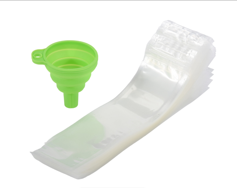 DIY Lollipop Bag Disposable Cold Drink Frozen Ice Cream Ziploc Bag 100PCS