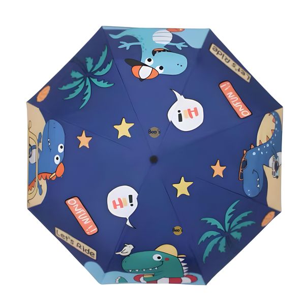 Bea's Choice Kids Automatic Umbrella Dinosaur