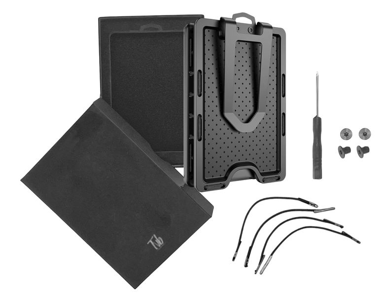 Organize Your Essentials with Our 3-in-1 RFID Blocking Metal Wallet