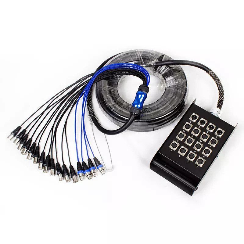 30m Professional 16 Channel Snake Cable with Stage Box Shop Today. Get it Tomorrow!