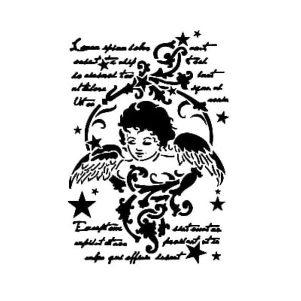 Cadence Stencil Angel