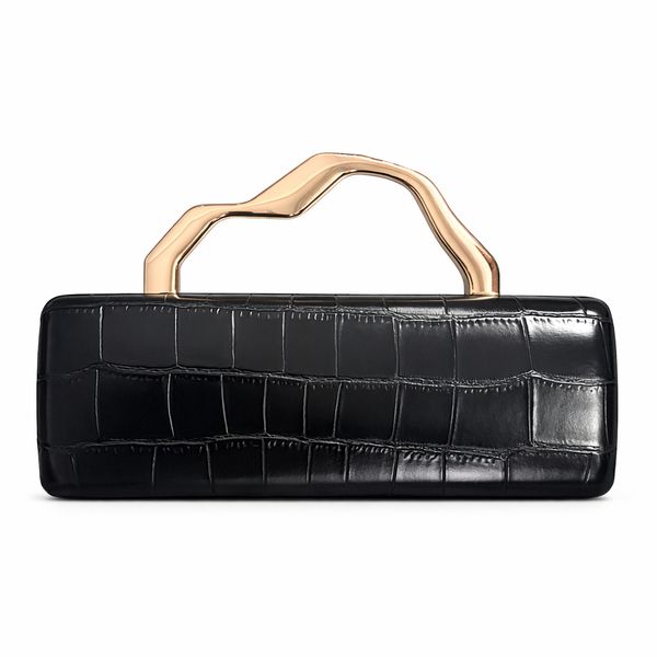 ZELTRYN New PU Gold Fashion Bag