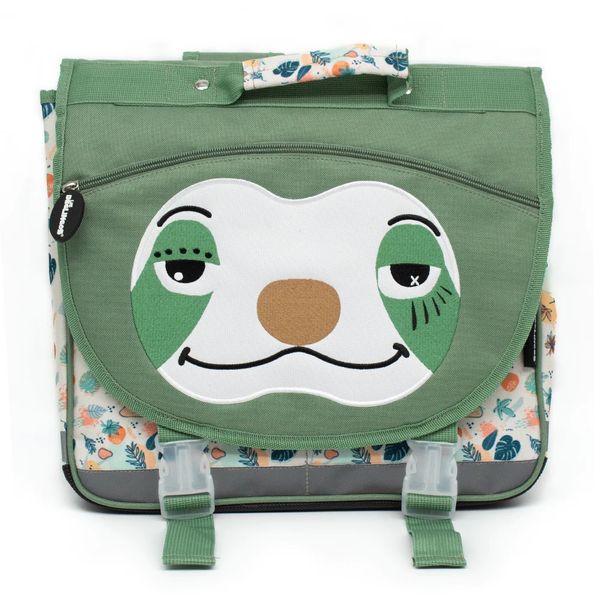 Les Deglingos Backpack Satchel School Bag - 35cm - Sloth