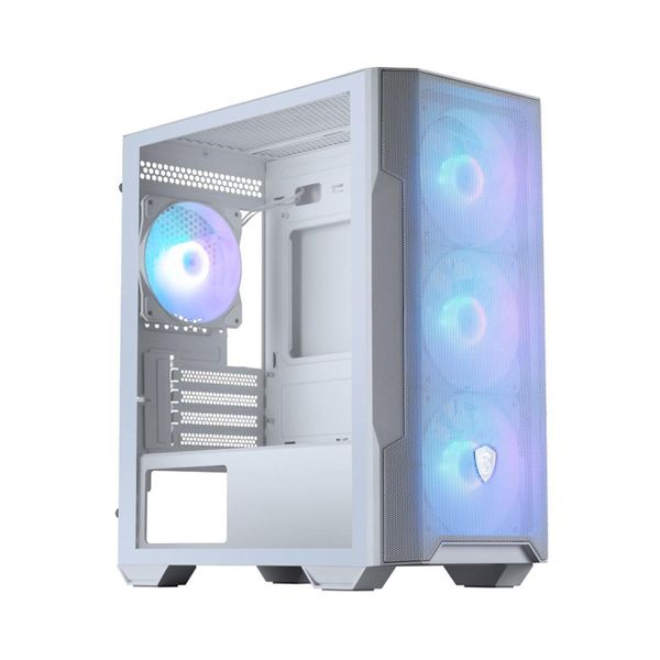MSI MAG FORGE M100R WHITE M-ATX Gaming Case