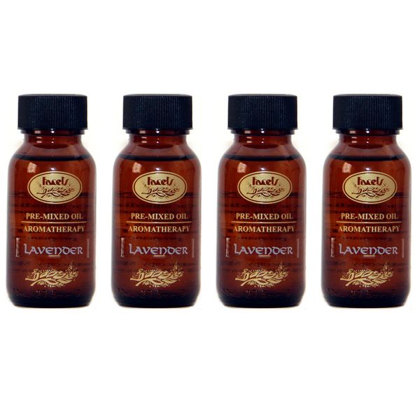 Facets Aromatherapy Pre-Mixed Essential Oil - Lavender Oil - 4 x 50ml