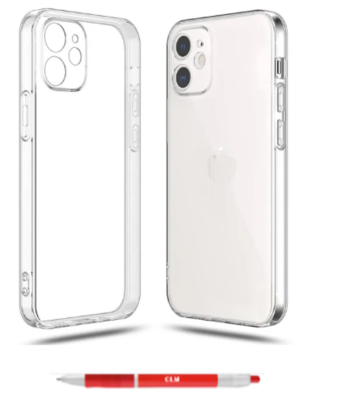 Clear Cover Anti-Burst Protective Case For Iphone 11 with CLM pen