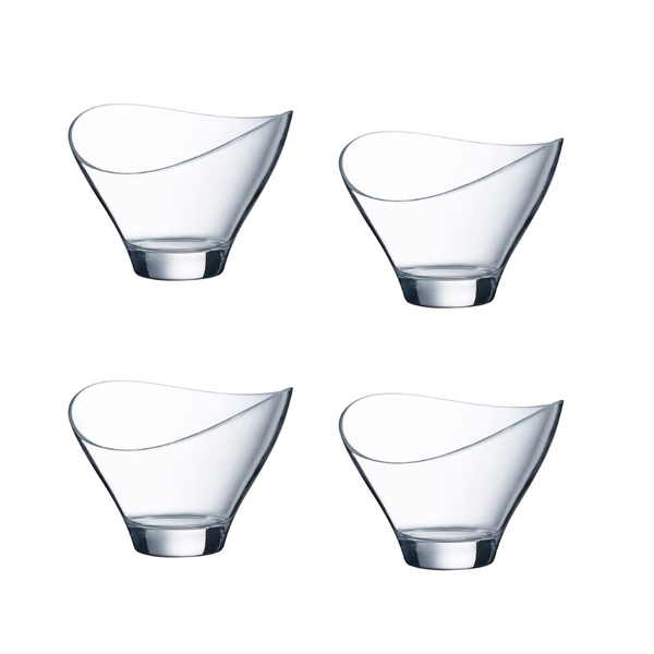 Jazzed Ice Cream Desert Bowl 250ml Set of 4