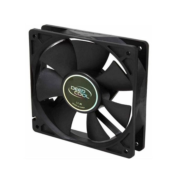 DeepCool XFan 120mm Hydro Bearing Case Fan With Non-LED Lighting-BK
