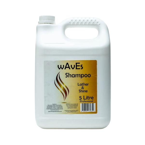 wAveS Lather and Shine Professional Shampoo 5L