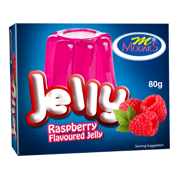 Modaks Raspberry Jelly 6 x 80 g