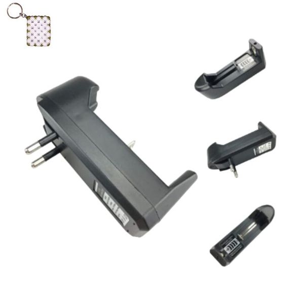 FA-8804 Universal Li-ion Rechargeable Battery Charger And A Keyholder