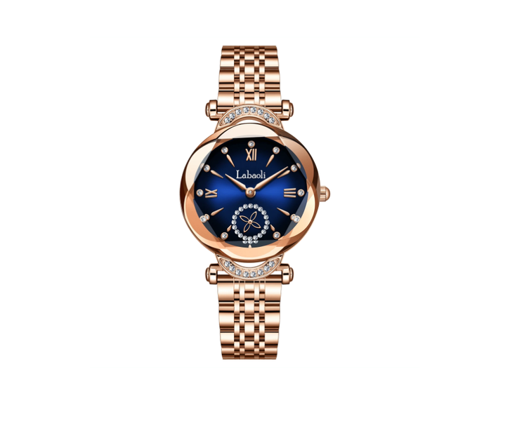 Labaoli Women Luxury Rose Gold Watch - Purple