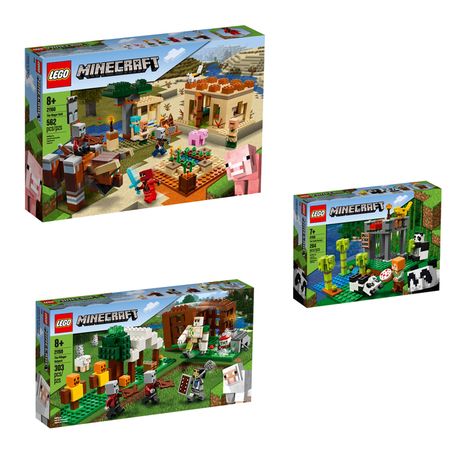 Lego Minecraft The Panda Nursery Bundle Buy Online In South Africa Takealot Com