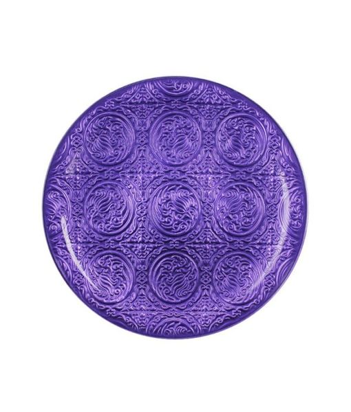 Irena Plate Amsterdam 35cm Purple
