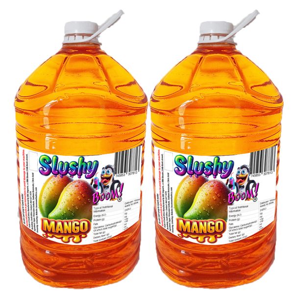 Slushy machine - Syrup - 2x5lt concentrate - Mango