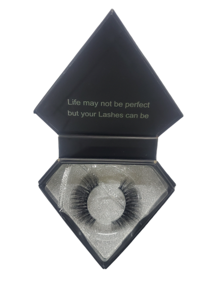 Stylish High Quality Glue On 3D Mink Eyelashes Heart Breaker Design