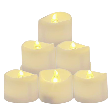 Tealights, Gies, white - 8 hours (250 pcs.)