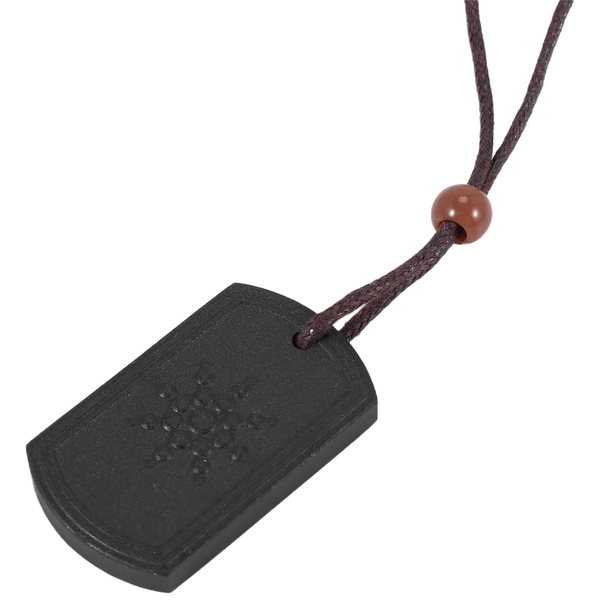 Volcanic Rocks Pendant Necklace Anti EMF Radiation Protection Pendant