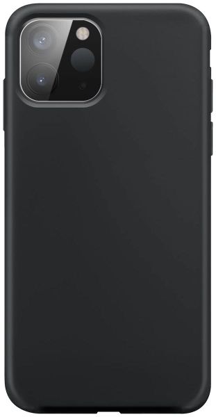 XQISIT Silicone Anti Bacterial Case for iPhone 12 Mini - Black