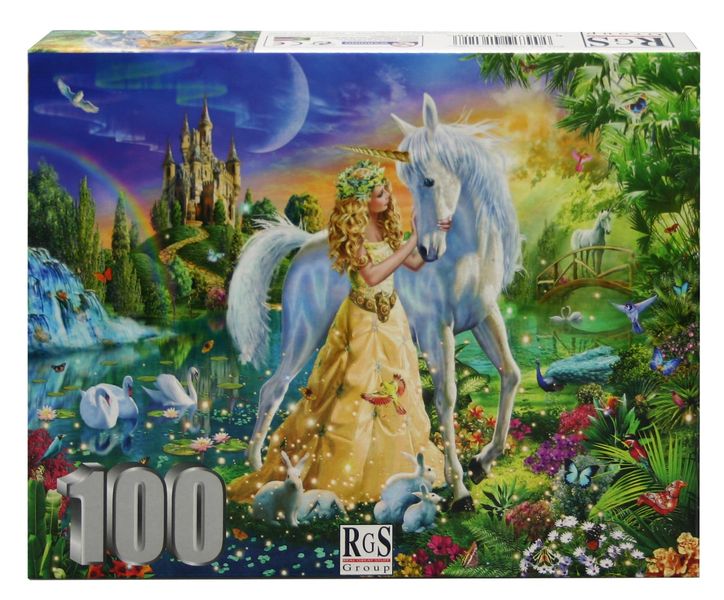RGS Group Princess and Unicorn 100 piece jigsaw puzzle