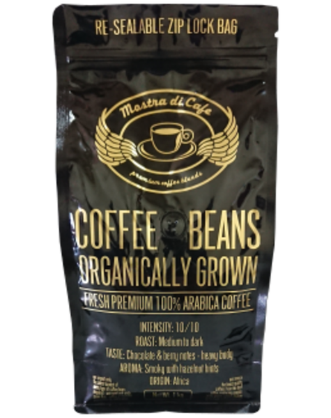 Organic Grown Coffee Beans 1Kg