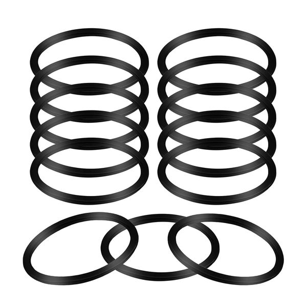 13 Pcs Round Vacuum Belts Replacement for Sanitaire Compatible with None