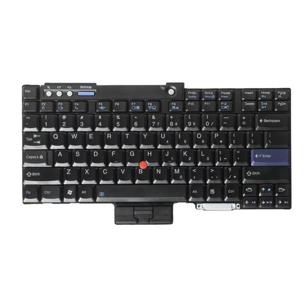 TechPro Replacement Laptop Keyboard For T61 R60 T60 42T3241 (MW-89US)