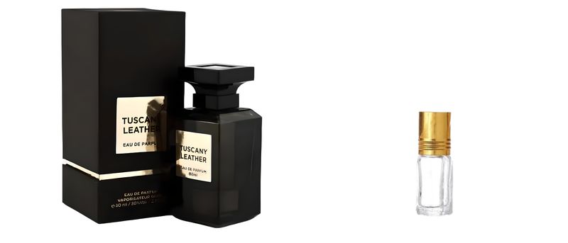 Tuscany Leather Eau de Parfum - 80ml + Perfume Oil Gift