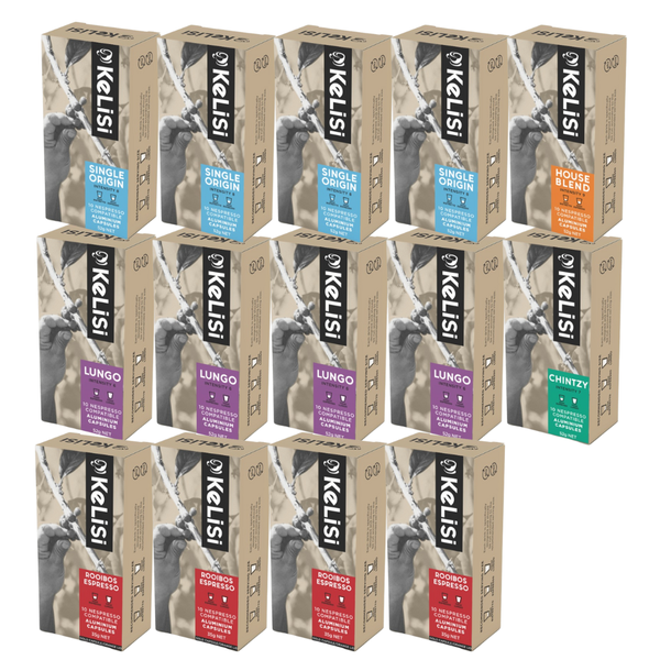 Kelisi Ultimate Aluminium Coffee Pod Assortment