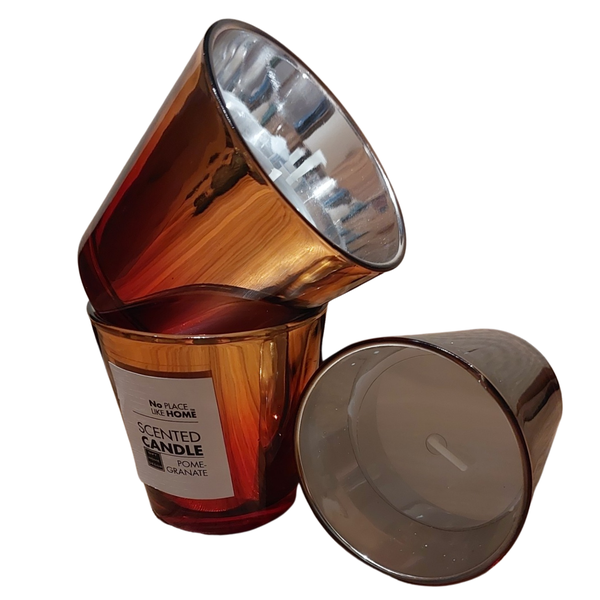 Candle in 2 Tone Glass Scented