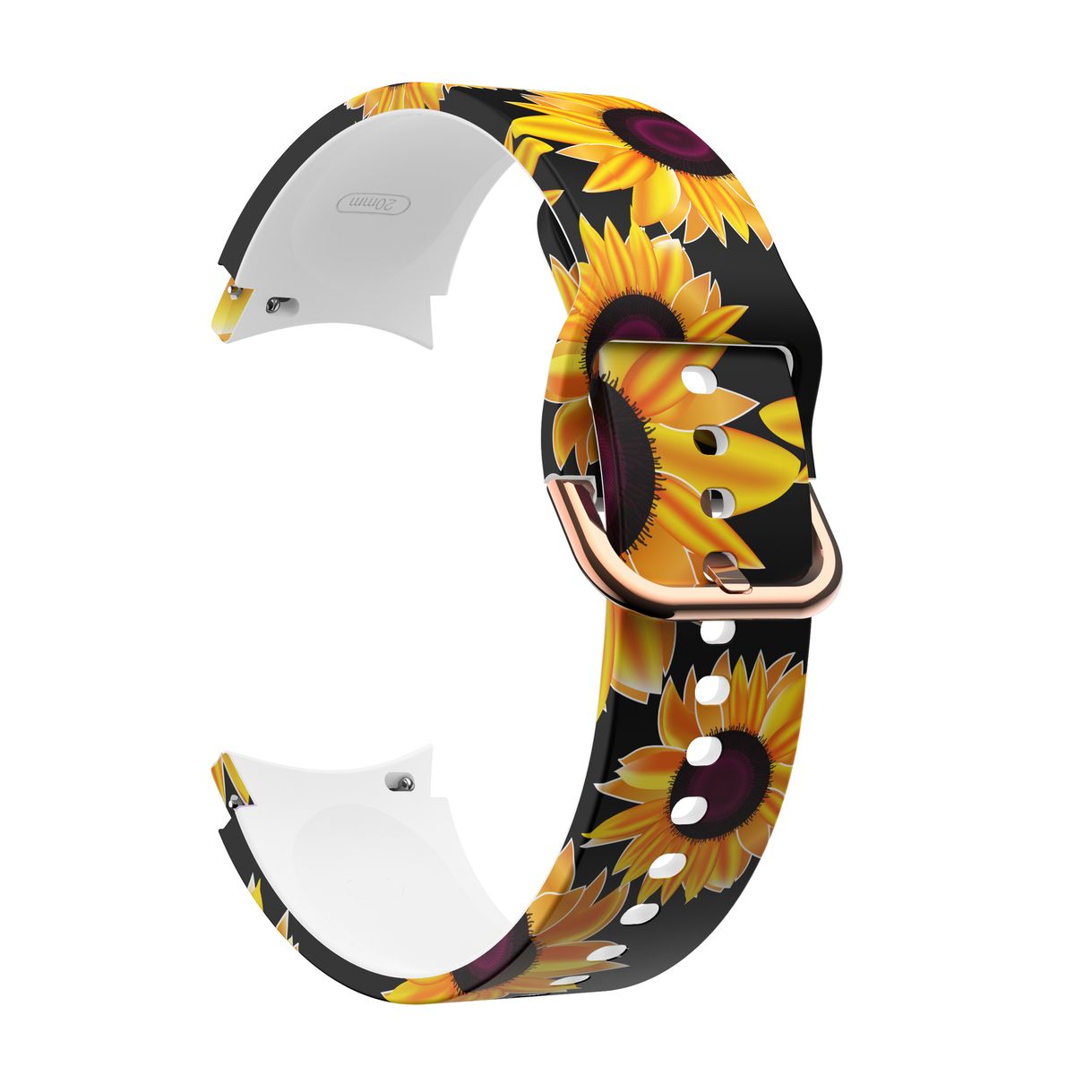 Silicone Strap for Samsung Galaxy Watch 4/5/6/7 Sunflowers Shop Today. Get it Tomorrow