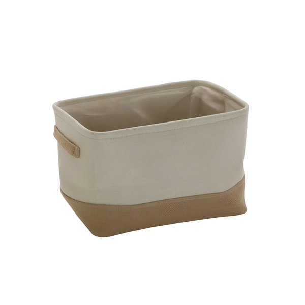 Rectangular Foldable Laundry Basket With Handles